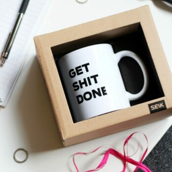 Mug désign "GET SHIT DONE" - Paula Désign