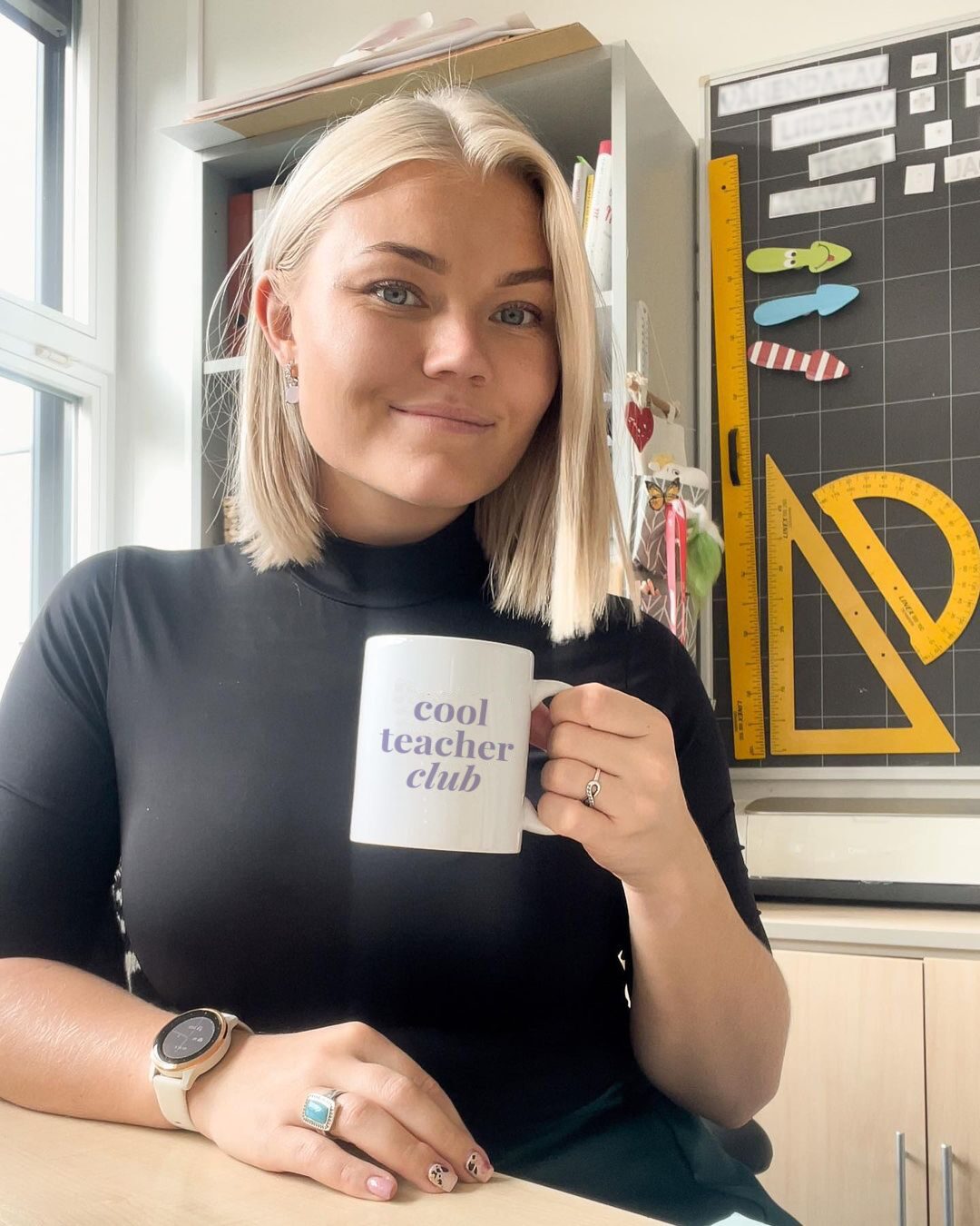 Mug désign “Cool Teacher Club” – Image 2