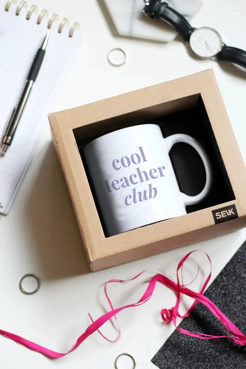 Mug désign “Cool Teacher Club”